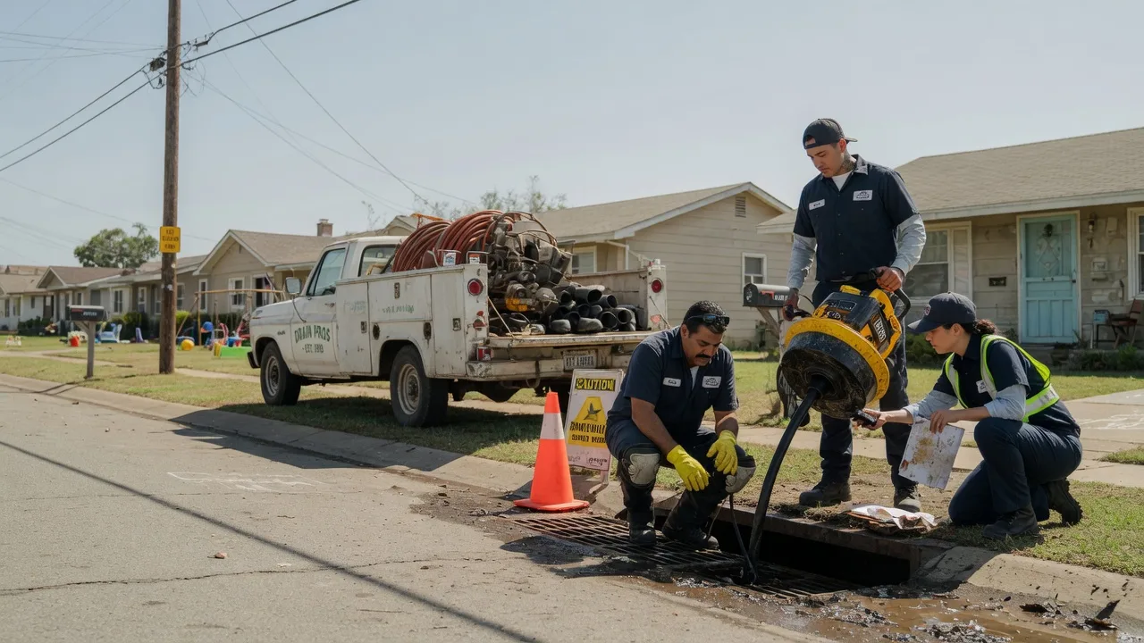 Drain Cleaning in Rock Island, TX near me